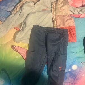 Reebok Kids Navy Jogger Pants